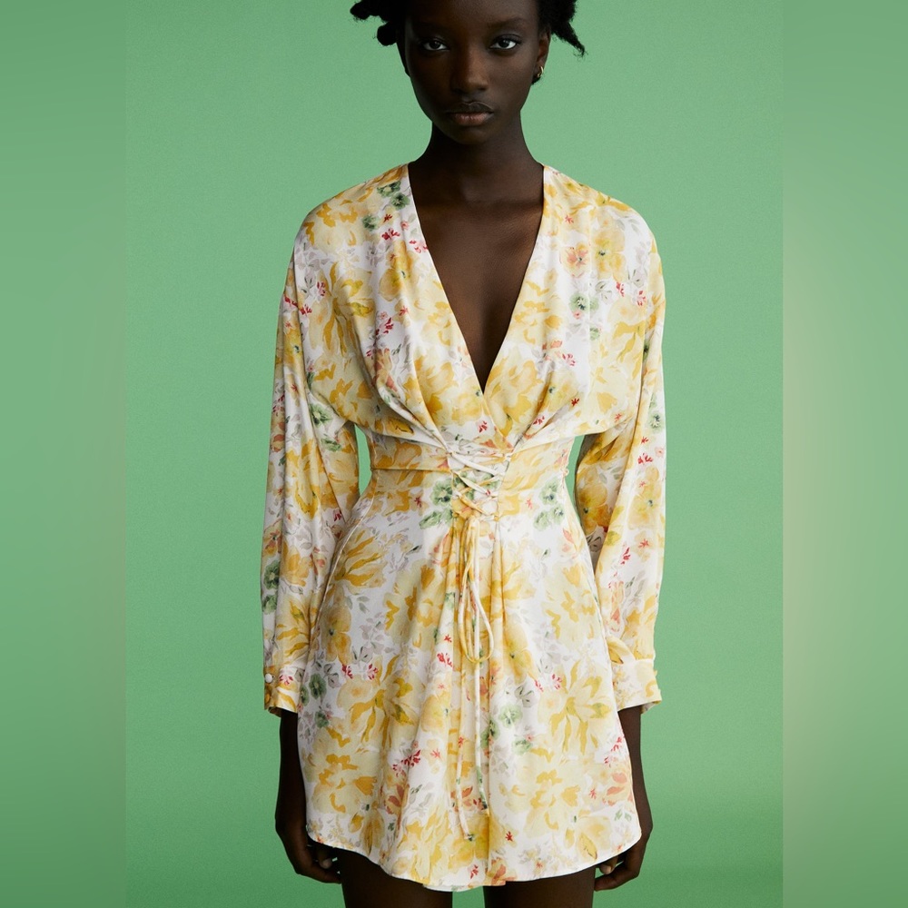 ZARA FLORAL DRESS